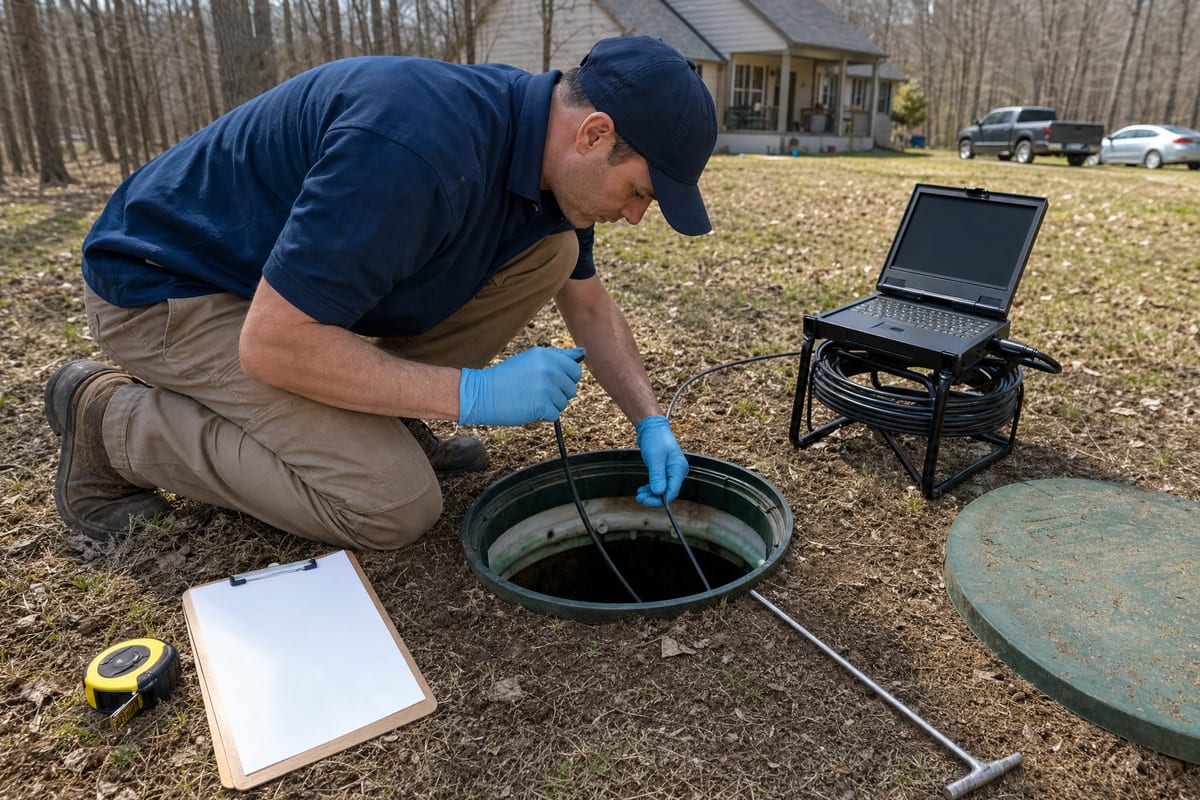 Septic Inspection work